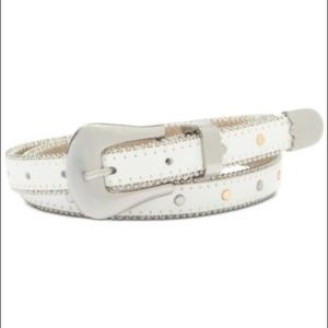Inc shot beaded and studded belt